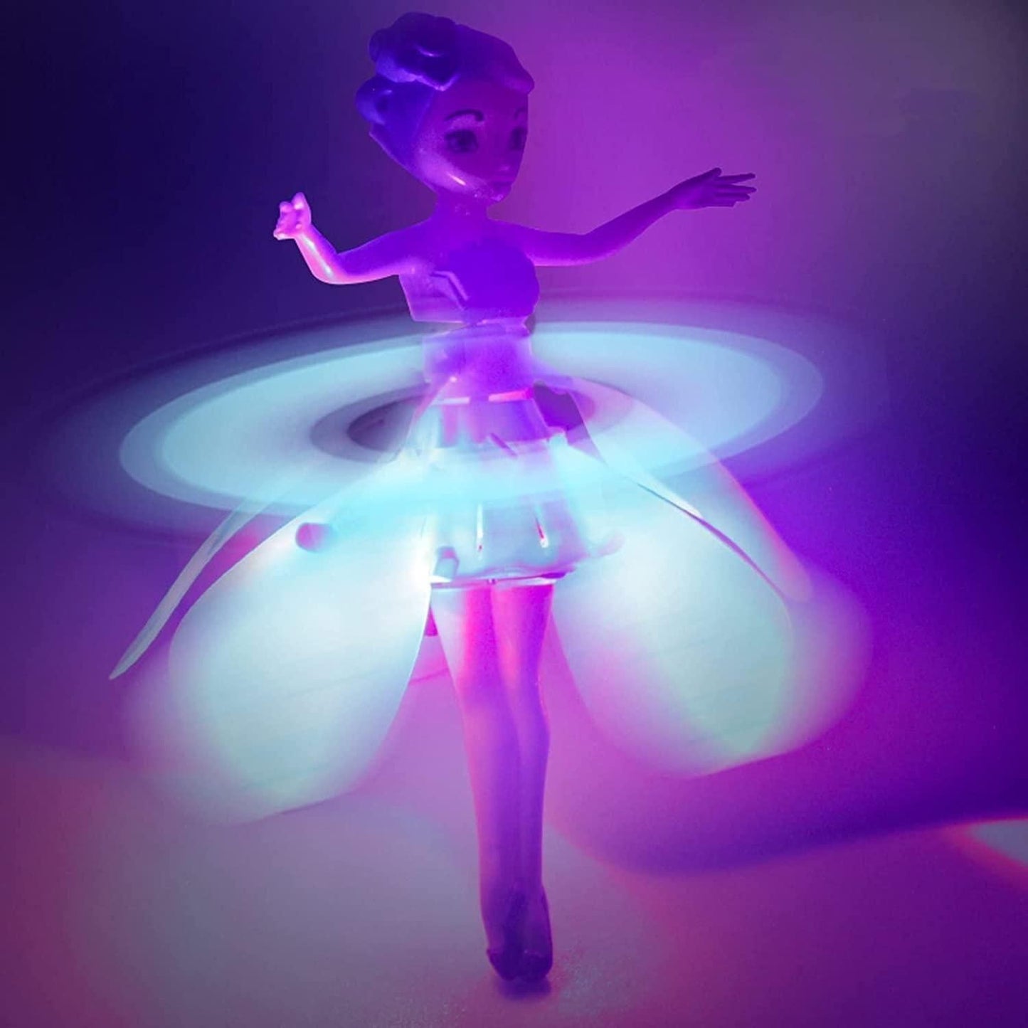 Magic Flying Fairy with hand controlled censors