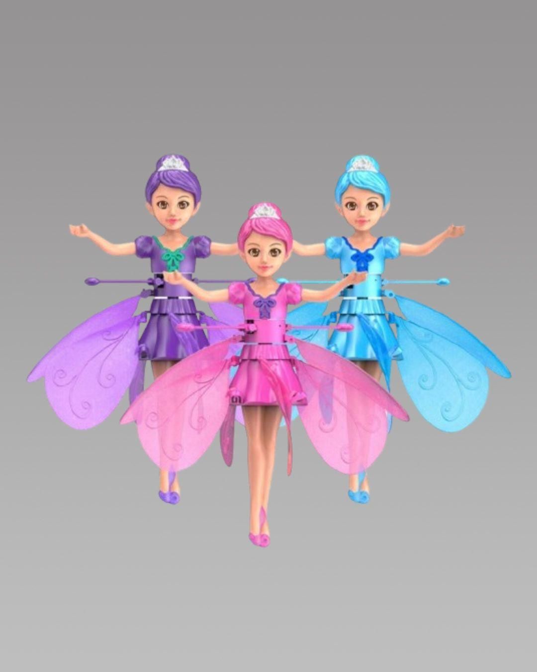Magic Flying Fairy with hand controlled censors