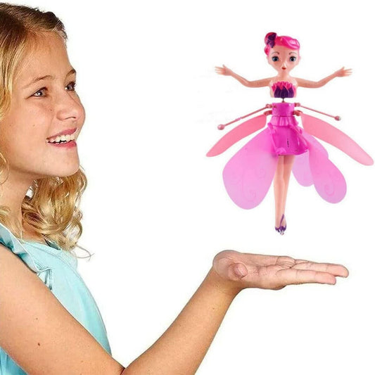 Magic Flying Fairy with hand controlled censors