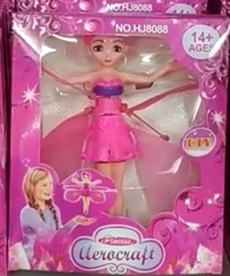 Magic Flying Fairy with hand controlled censors
